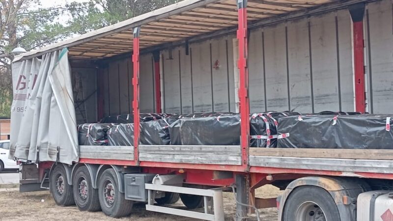 Transporte seguro de residuos de amianto