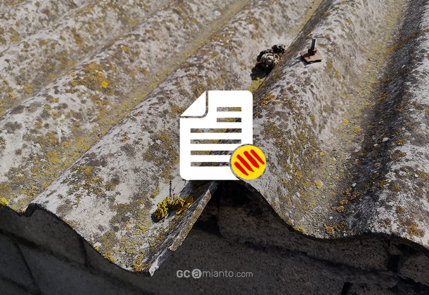 Datos de cubiertas con fibrocemento en Catalunya en 2025